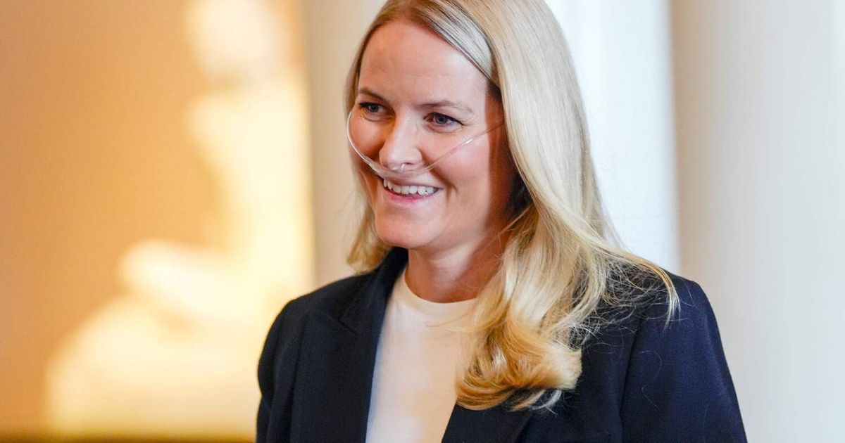 Kronprinzessin-Mette-Marit-mit-Sauerstoffger-t-bei-offiziellem-Termin