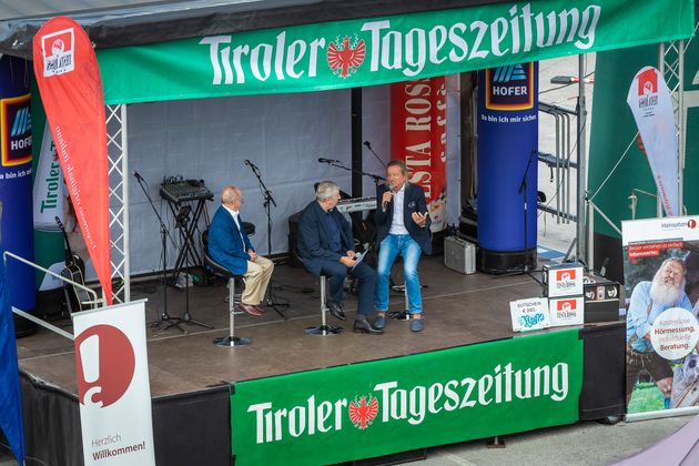 Waren ebenfalls zu Gast: Markus Linder und Ferry Polai.