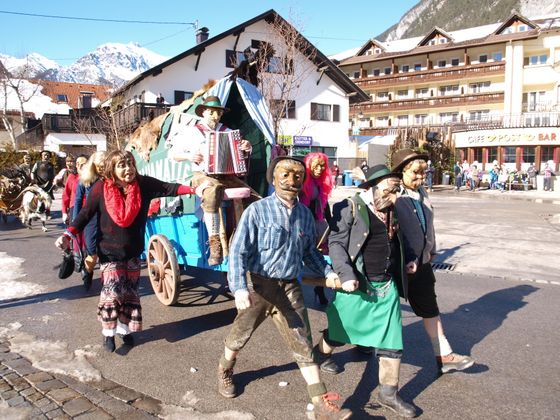 Wilde Fasnacht in Nassereith.
