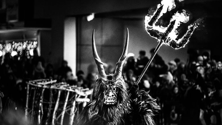 Krampuslauf in Haiming.