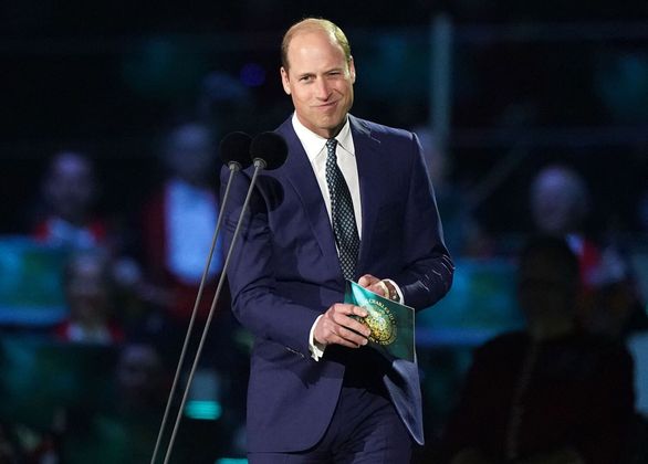 Prinz William berührte mit seiner kurzen Ansprache. In der gedachte er auch der verstorbenen Queen Elizabeth II.