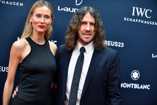 Ex-Fußballer Carles Puyol und seine Partnerin Vanesa Lorenzo.