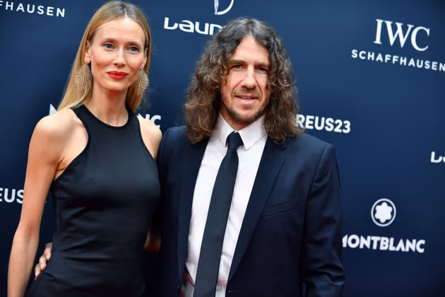 Ex-Fußballer Carles Puyol und seine Partnerin Vanesa Lorenzo.