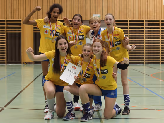 Auch den U15-Bewerb holten sich die Mädchen vom VC Tirol.