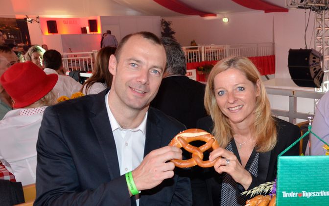 Christian Bevelander und Christina Hofer von der RLB waren ebenso begeistert.