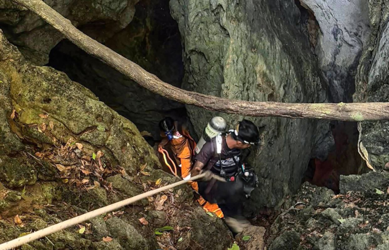 Riskante Rettung für eingeschlossene Goldsucher in Laos