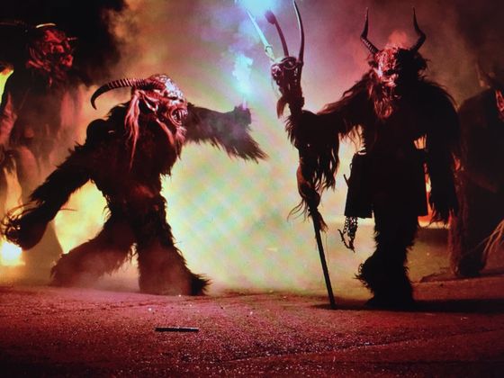 Krampuslauf in Zams.