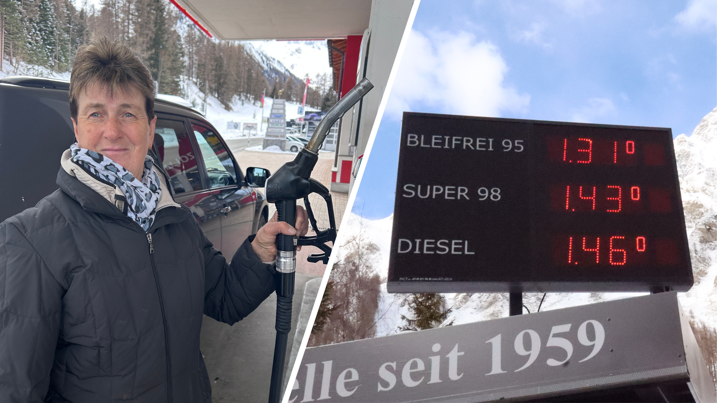 Flucht ins Dorf der Tankrebellen: Warum Autofahrer hier Schlange stehen