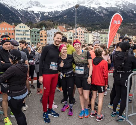 Impressionen vom Frühlingslauf in Innsbruck.