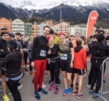 Impressionen vom Frühlingslauf in Innsbruck.