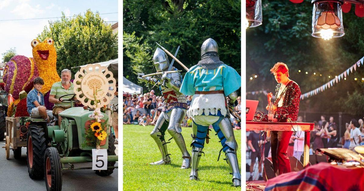 Flower parade, castle festival, and festival atmosphere: This is ...
