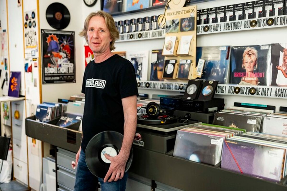Ein Laden dreht die Zeit zurück: Schallplatten und sogar Kassetten sind wieder gefragt