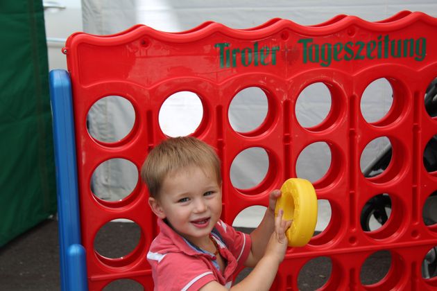 Die TT-Kinderspielecke war bei kleinen Besuchern sehr gefragt.