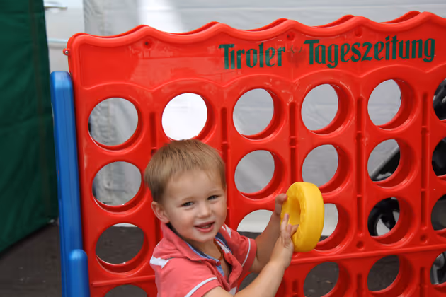 Die TT-Kinderspielecke war bei kleinen Besuchern sehr gefragt.