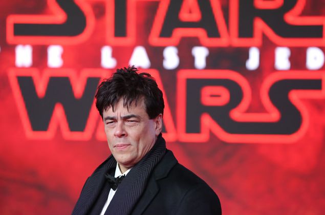 Benicio del Toro.