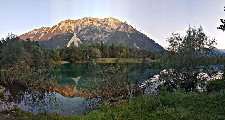 Baggersee in Weissenbach.