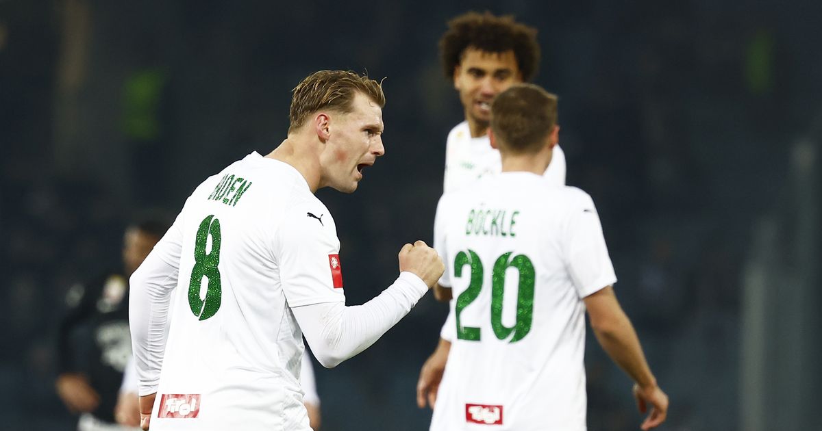 Tag der Traumtore: Die WSG gewann erstmals bei Meister Sturm Graz