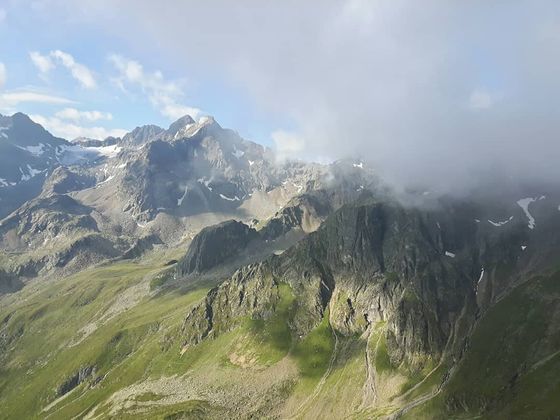 Wanderung auf die Stabele-Alm bzw. Hauersee in Längenfeld.