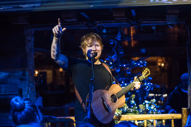 Ed Sheeran begeisterte am Freitag das Publikum in Hintertux.