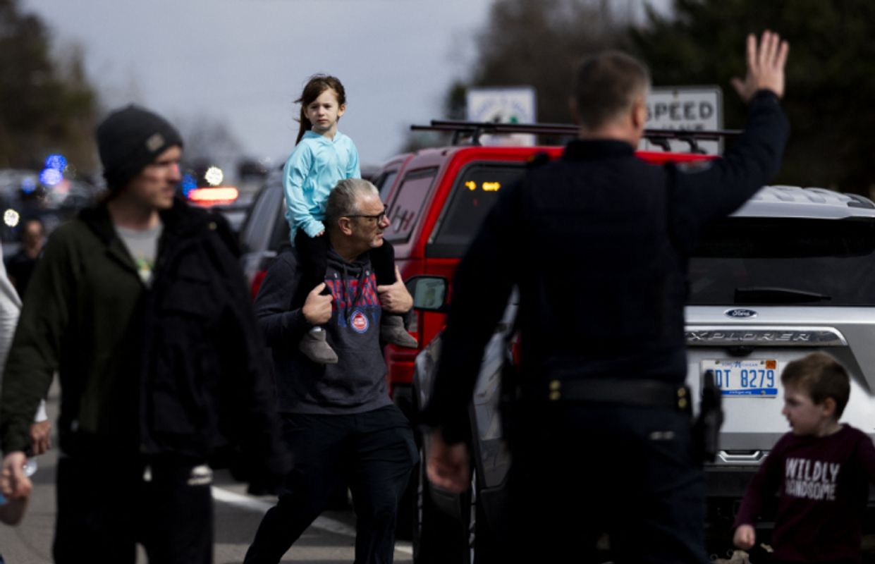 Armed man drives truck into US synagogue - attacker dead