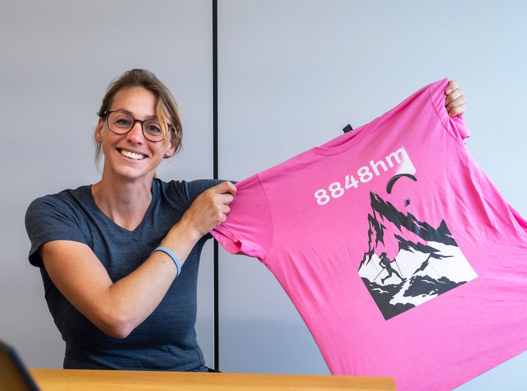 Unglaublich stark: Aline Schäfer schaffte im Stubaital 9100 