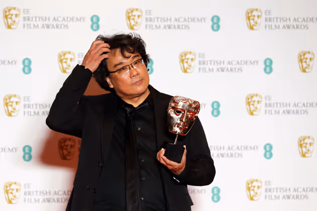 Der südkoreanische Filmemacher Bong Joon-ho holte mit "Parasite" die Auszeichnung als bester nicht-englischsprachiger Film.