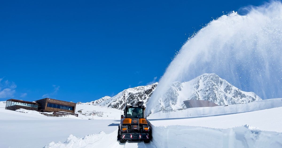 Timmelsjoch Schneehhe Aktuellnull