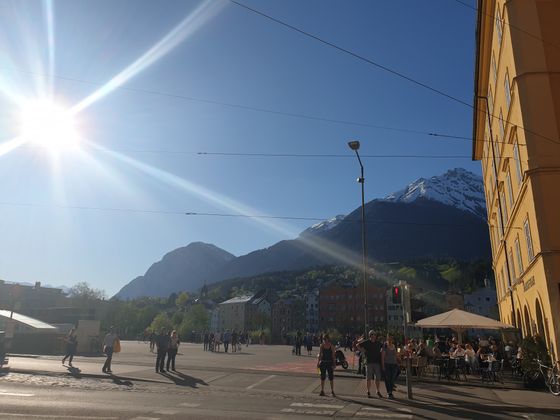 Der Innsbrucker Markplatz