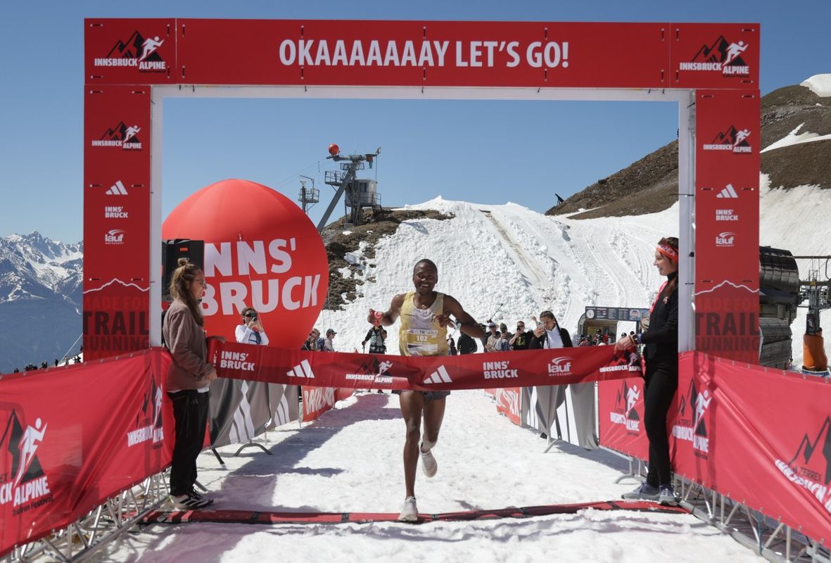 Kenianische Sieger beim Auftakt des Innsbruck Alpine Trailrun Festivals