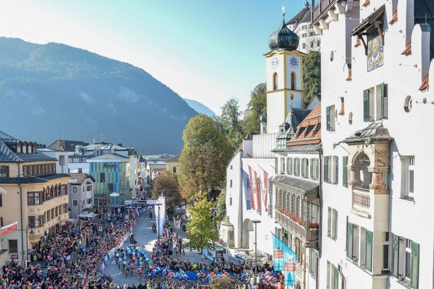 Start in der Festungsstadt Kufstein.