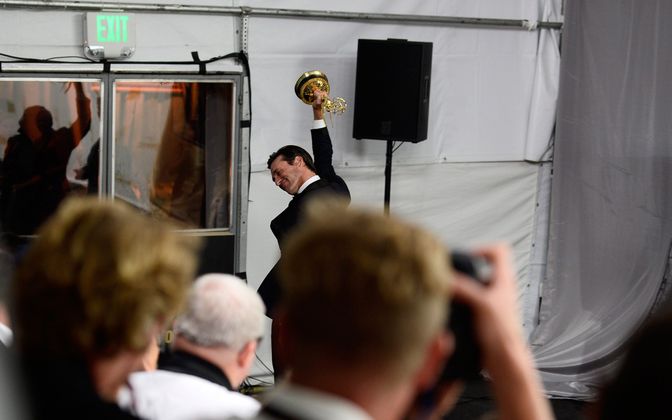 16 Mal war Hamm bereits für einen Emmy nominiert. Nun konnte der 44-Jährige endlich seinen Triumph genießen.