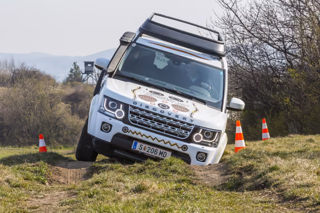 Offroad-Training: Stotzing im Burgenland ist eines der wenigen offiziellen Standorte für ernsthaftes Geländefahren.
