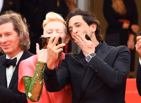  Tilda Swinton und Adrien Brody.