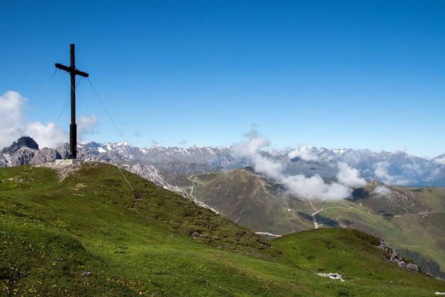 Nockspitze mit Blickrichtung Axamer Lizum.