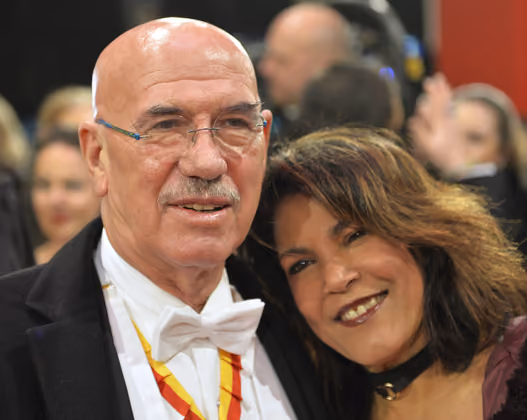 Stammgäste: Schauspieler Otto Retzer mit Gattin Shirley.