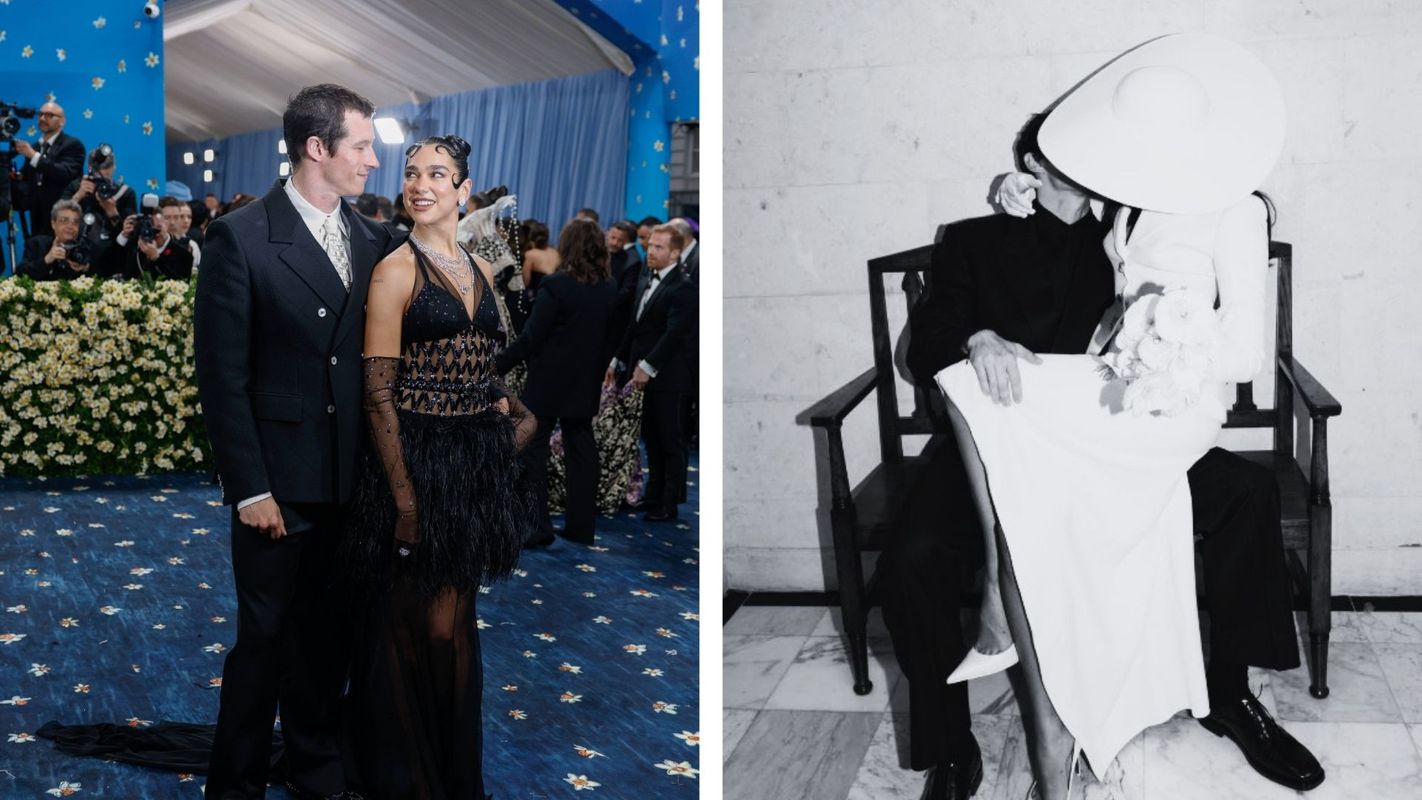 Popstar Dua Lipa und Schauspieler Callum Turner feiern mit vielen Promis auf Sizilien