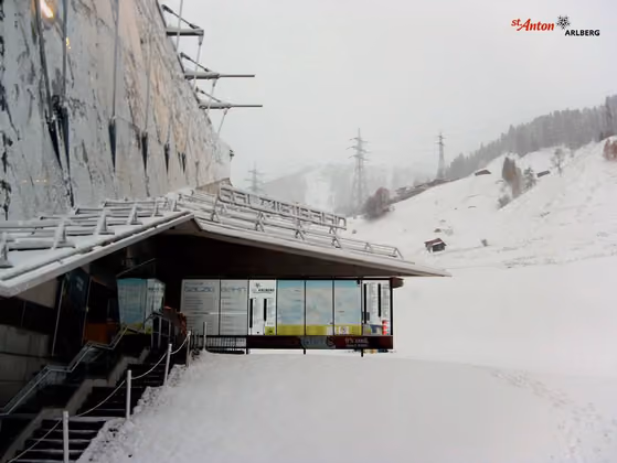 Auch St. Anton am Arlberg freut sich über den ersten Schnee.