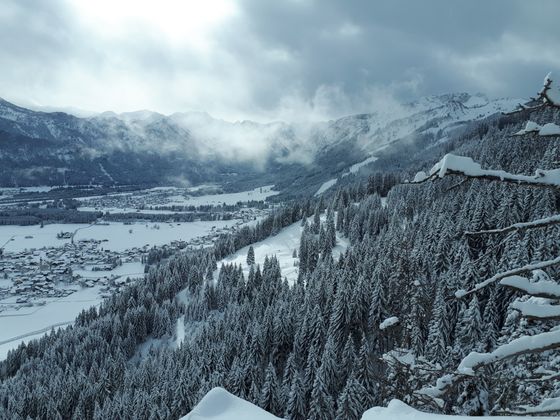 Winterwanderung in Reutte.