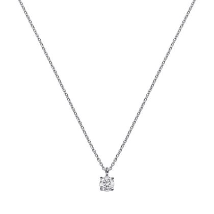 Solitäranhänger an Collier