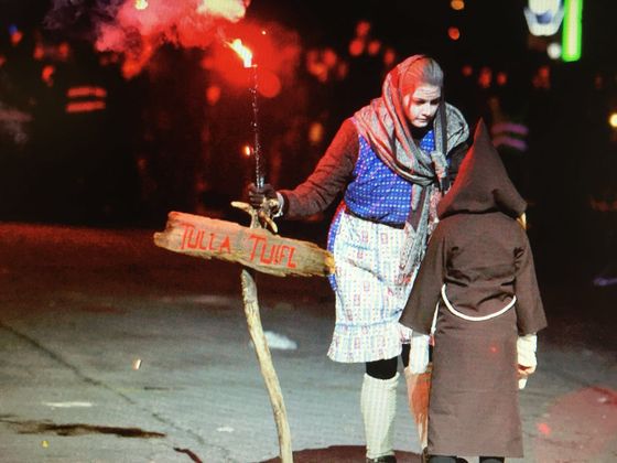 Krampuslauf in Zams.
