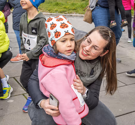 Start der Gruppe "Minis"