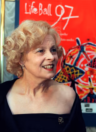Vivienne Westwood war Stargast beim Life Ball 1997.