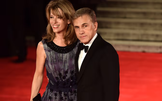 Zur Premiere brachte Christoph Waltz seine Frau Judith Holste mit. Der "Spectre"-Dreh sei harte Arbeit gewesen - aber habe natürlich auch Spaß gemacht.