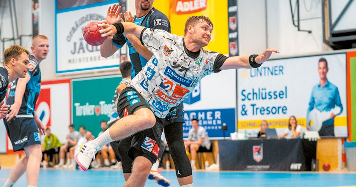 Jubel bei Schwazer Handballern: Fünf Sekunden vor der Sirene gelang ...
