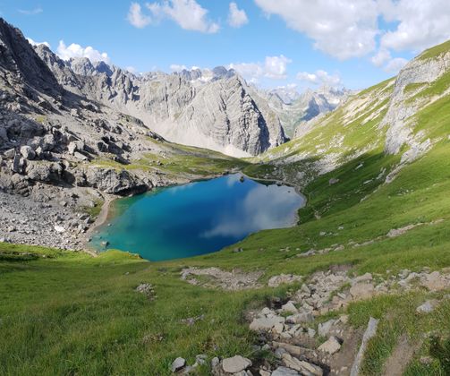 Gufelsee in den Lechtaler Alpen