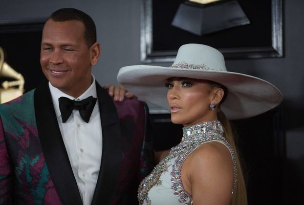 Alex Rodriguez und Jennifer Lopez.