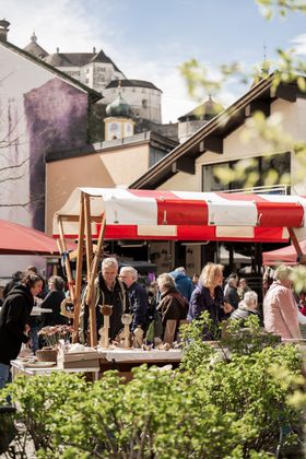 Beim Ostermarkt im Stadtpark Kufstein am Freitag 18., und Samstag, 19. April, von 10 bis 17 Uhr, gibt es von Kunsthandwerk hin zu regionalen Köstlichkeiten alles zu entdecken. 