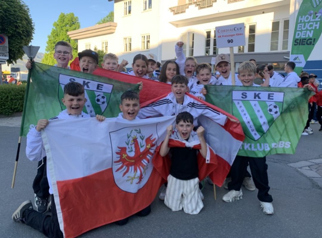 Startschuss für die jungen Fußball-Talente: Cordial Cup Tirol wurde feierlich eröffnet