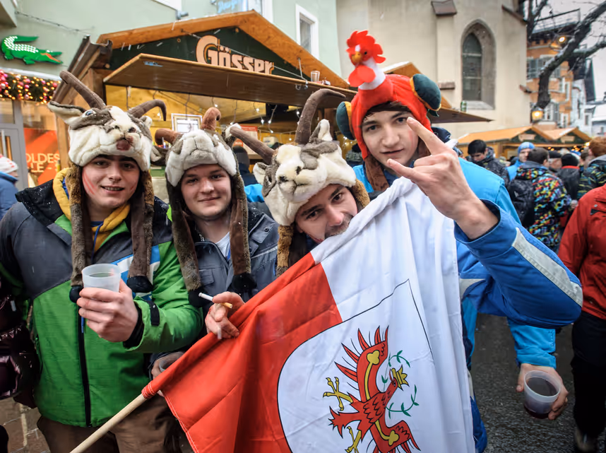 Ein halbes Rennen, aber der ganze Spaß in Kitzbühel
