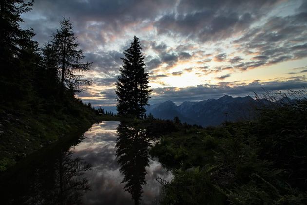 Abendliche Tour aufs Kellerjoch.